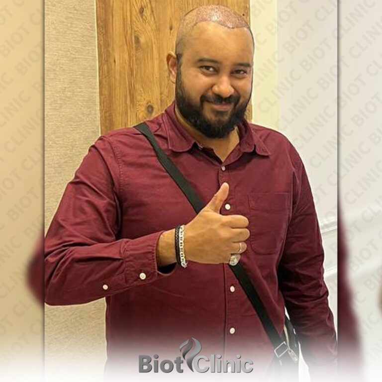 Happy Biot Clinic patient after treatment in Istanbul