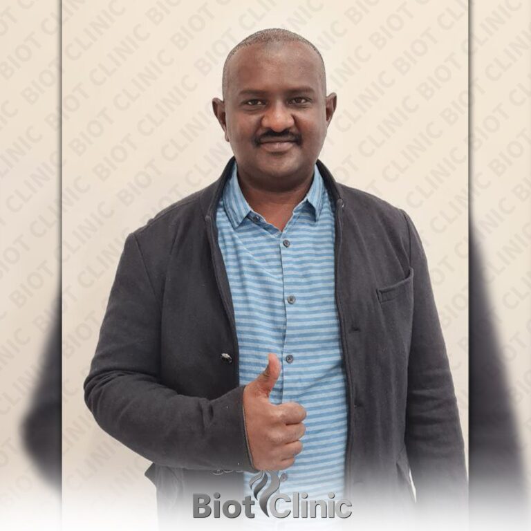 Happy Biot Clinic patient after treatment in Istanbul