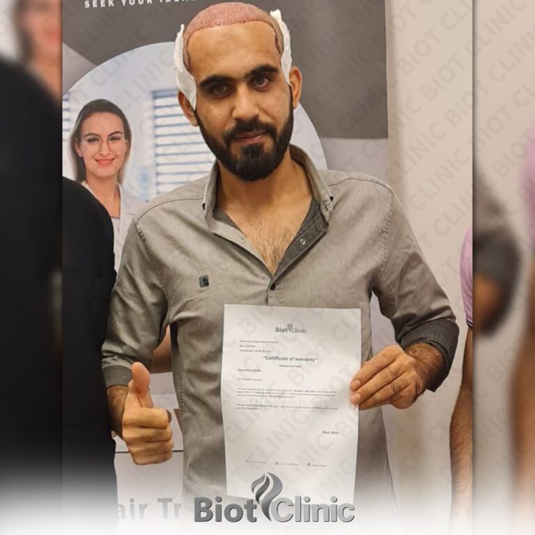 Happy Biot Clinic patient after treatment in Istanbul