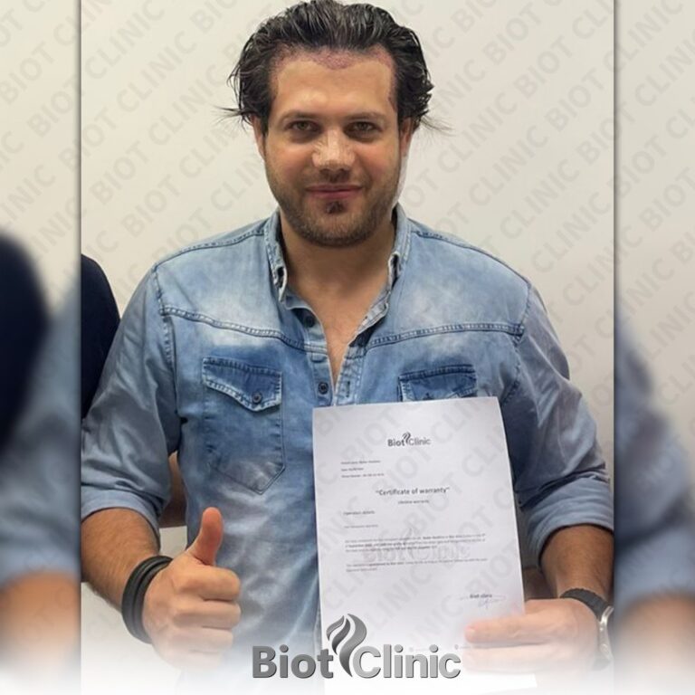 Happy Biot Clinic patient after treatment in Istanbul