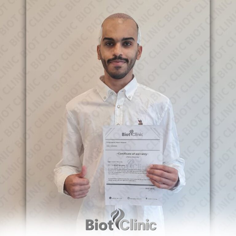 Happy Biot Clinic patient after treatment in Istanbul