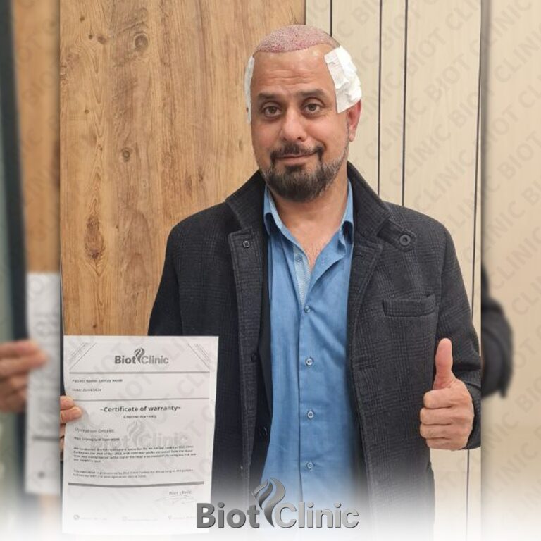 Happy Biot Clinic patient after treatment in Istanbul